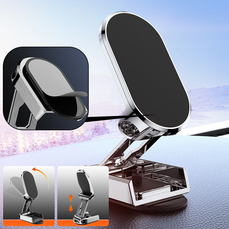 Magnetic Phone Holder for the Car - MagMount Fold-Black-Nora Luxe