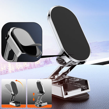 Magnetic Phone Holder for the Car - MagMount Fold-Black-Nora Luxe