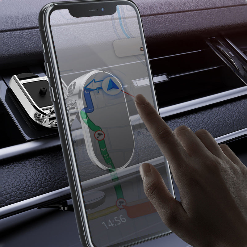 Magnetic Phone Holder for the Car - MagMount Fold-Black-Nora Luxe
