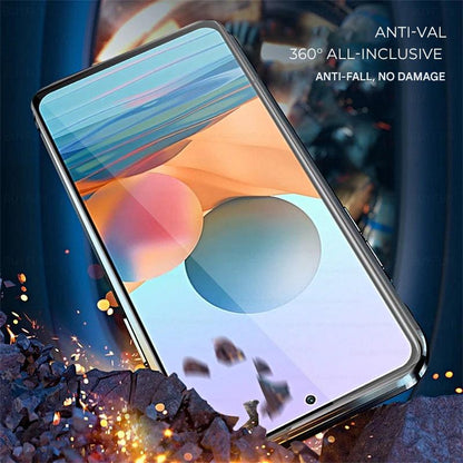 Magnetic Phone Protective Case - TitanGuard-Black-Nora Luxe
