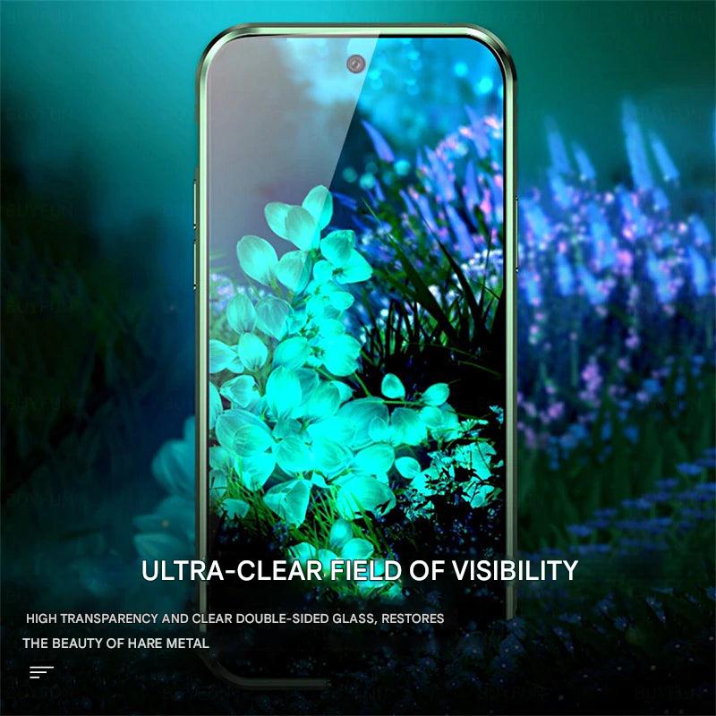 Magnetic Phone Protective Case - TitanGuard-Black-Nora Luxe