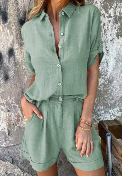 Comfortable Athletic Shorts and Top Combo