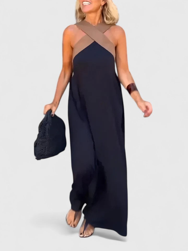 Chic Backless Evening Dress - Olytrend