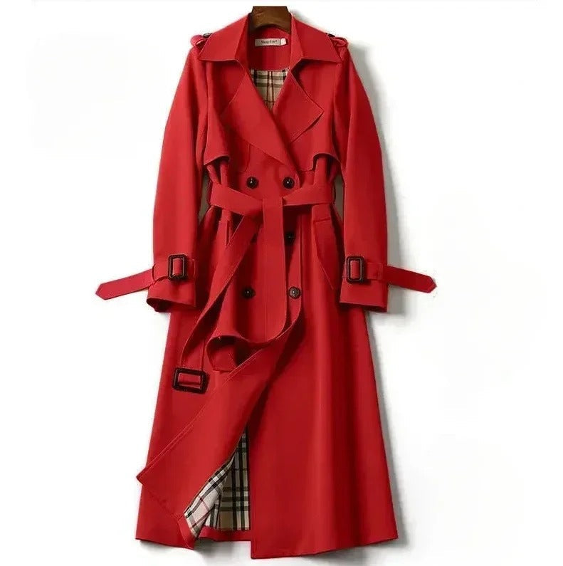 Classic Ladies Long Waterproof Coat