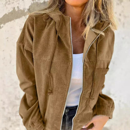 Comfy Women's Zip Up Hoodie Jacket Everyday Wear