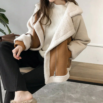 Ladies Cozy Fleece Lined Parka Jacket