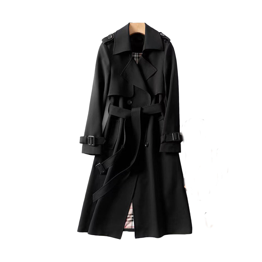Timeless Double Breasted Womens Trench Coat