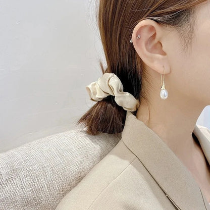 Timeless White Pearl Earrings
