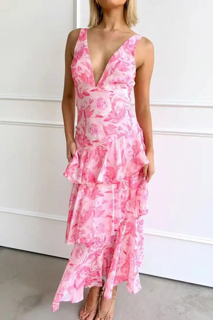 Ladies Summer Strapless Long Dress