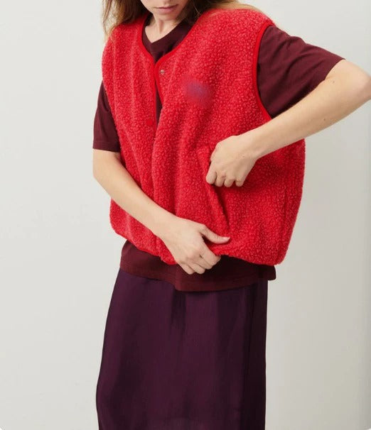 Comfortable Women's Vest Easy Button Front
