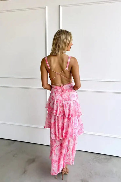 Ladies Summer Strapless Long Dress