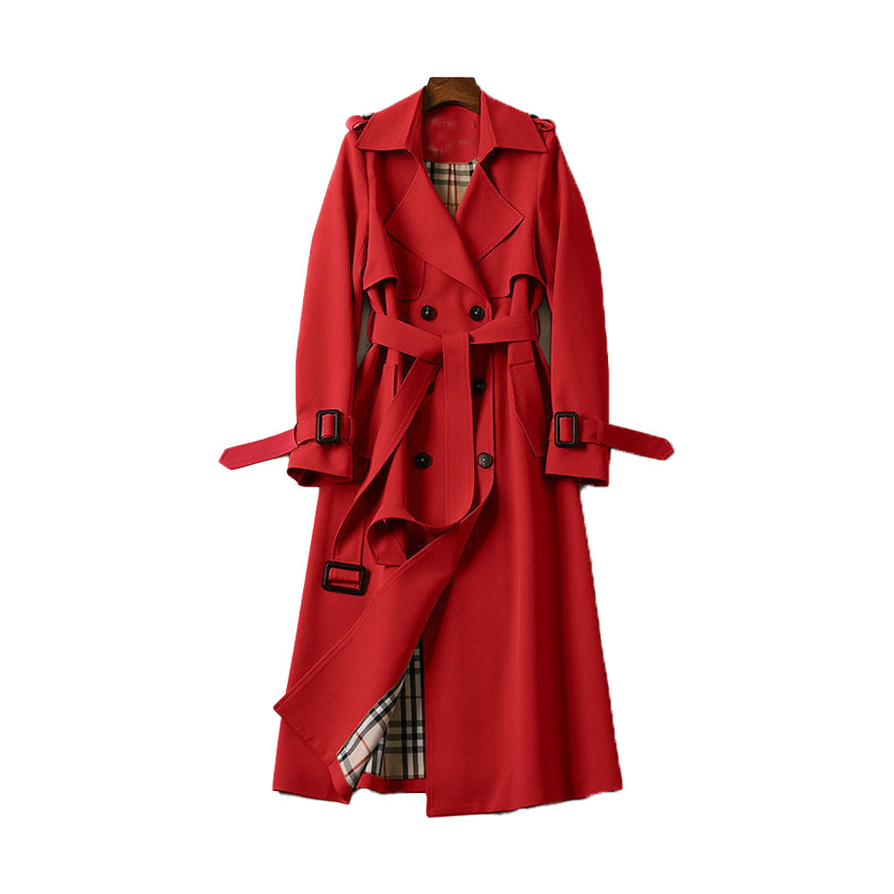 Timeless Double Breasted Womens Trench Coat