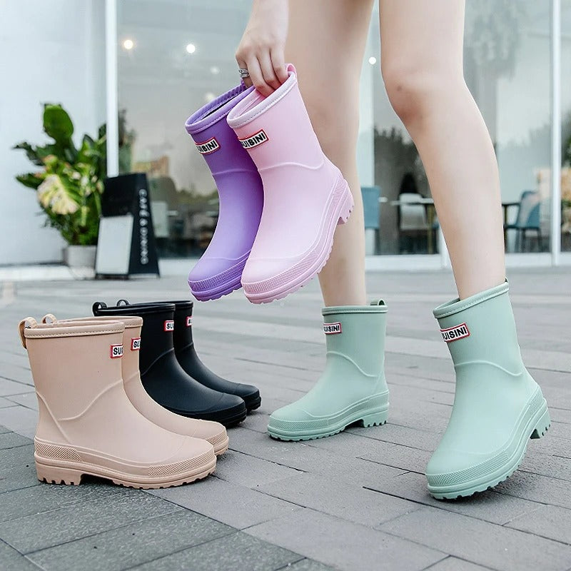 Ladies Waterproof Ankle Boots