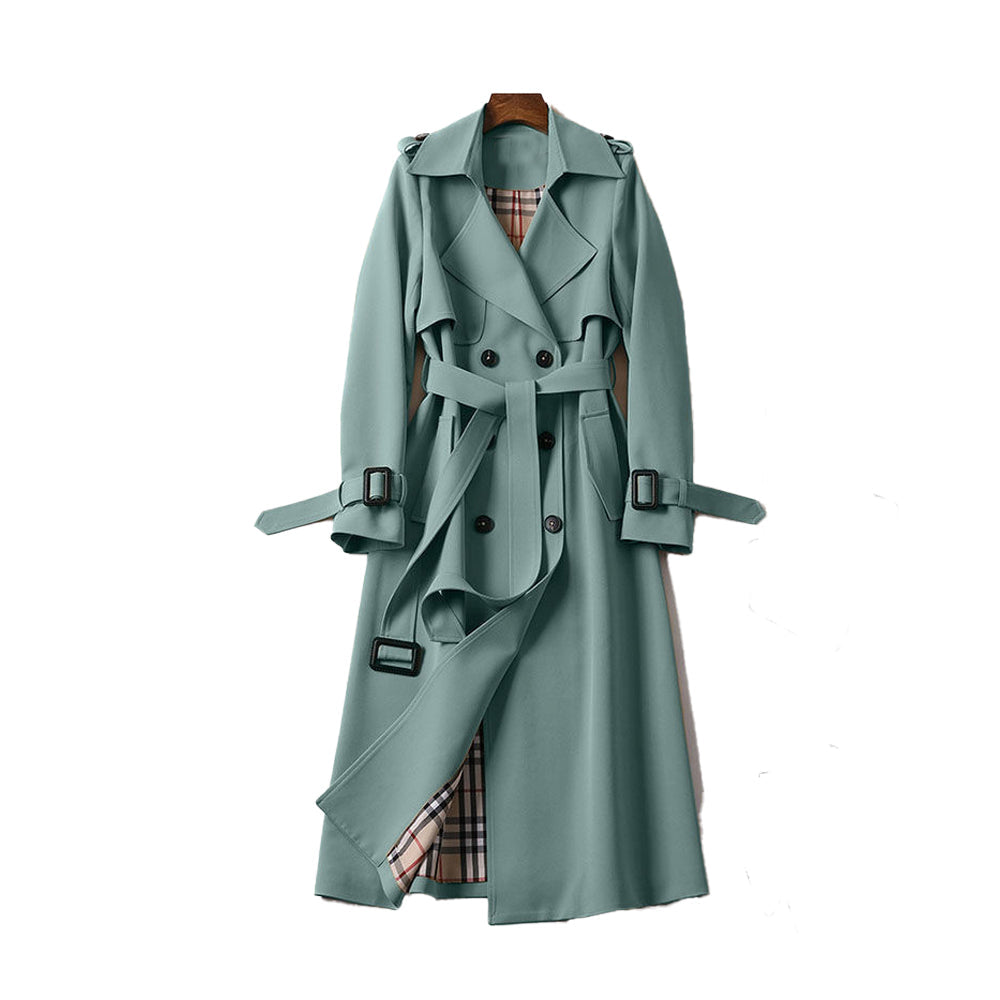 Timeless Double Breasted Womens Trench Coat