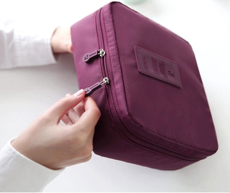 Portable Travel Makeup Storage Case