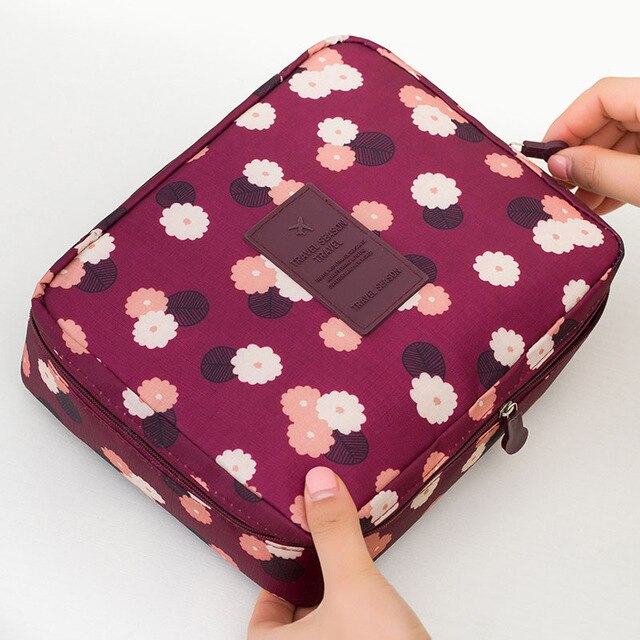 Portable Travel Makeup Storage Case