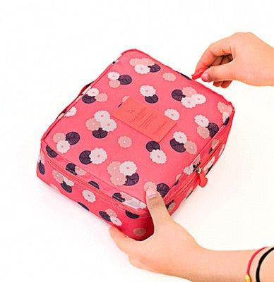 Portable Travel Makeup Storage Case
