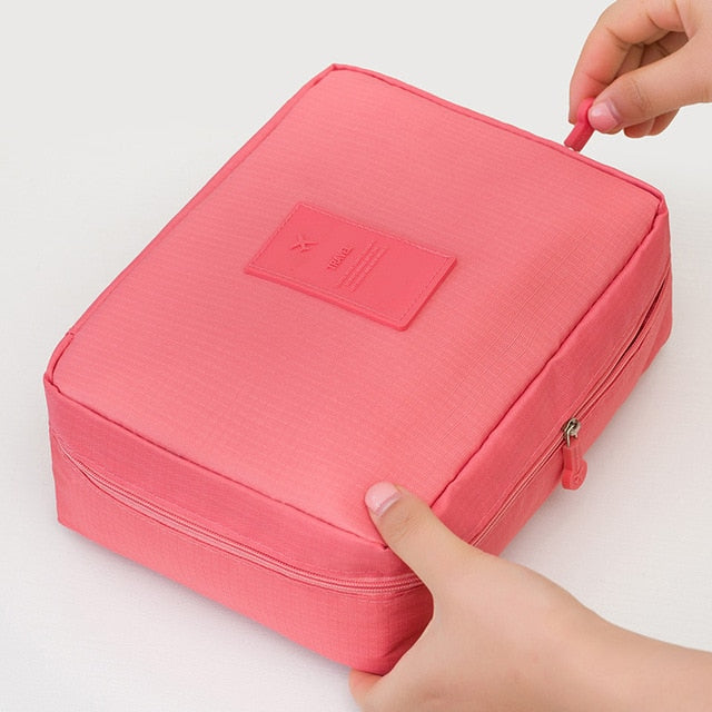 Portable Travel Makeup Storage Case