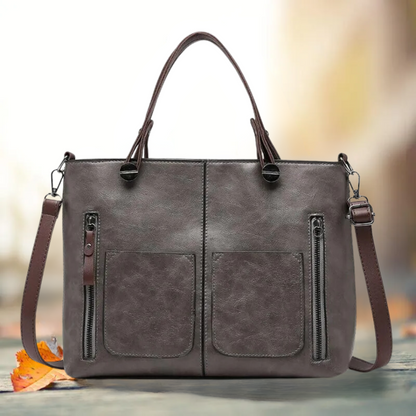 Timeless Luxury Genuine Leather Tote Bag