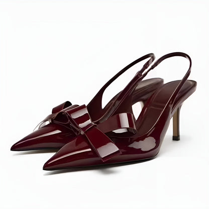 Elegant Ladies High Heel Slingback Shoes - Olytrend