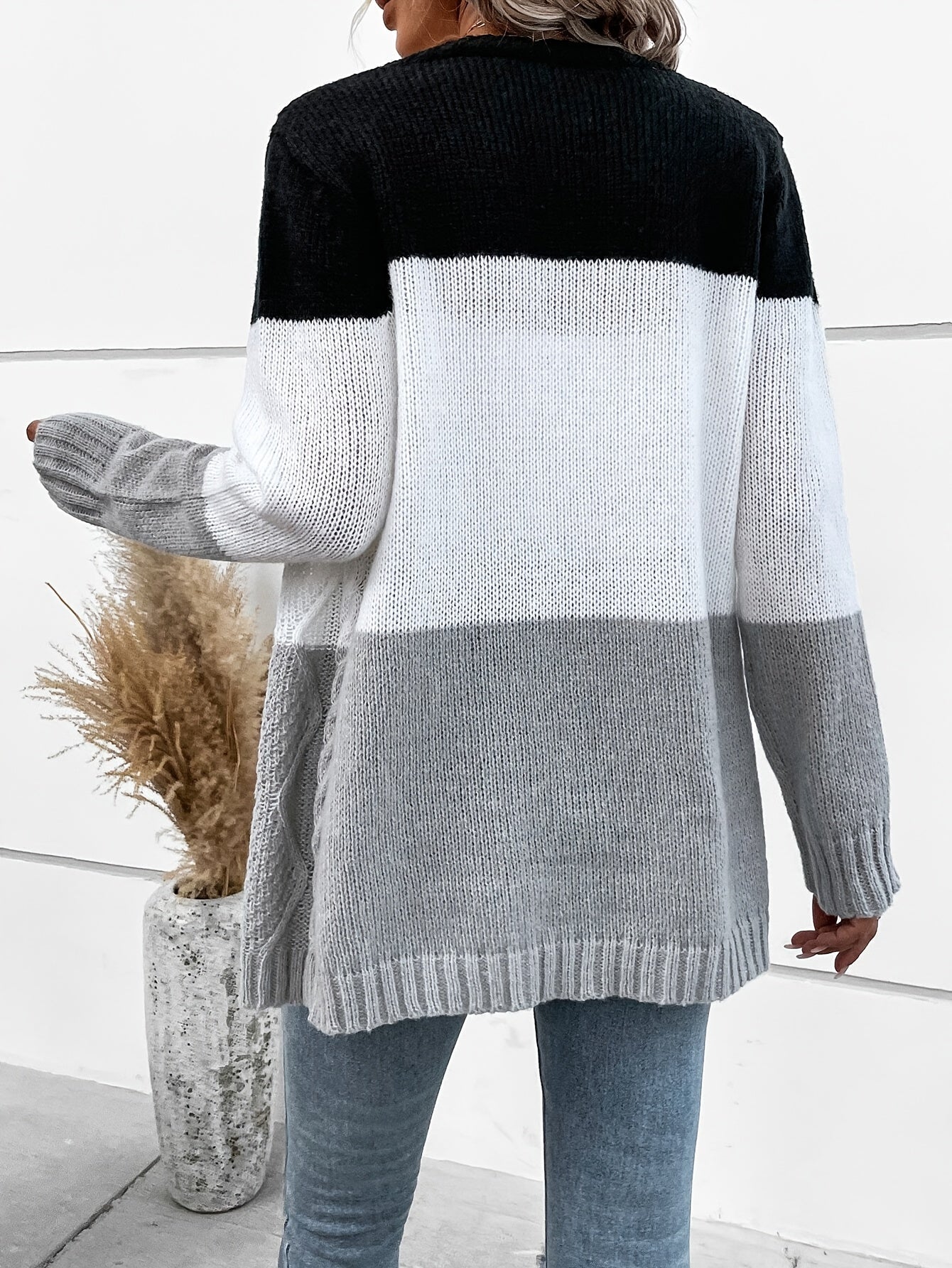 Image of Maria | Women's Button-Front Oversized Cardigan