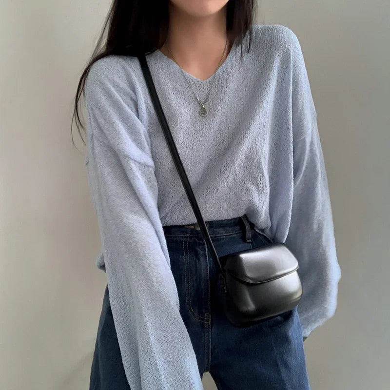 Soft Knit Women's Cardigan Sweater - Pexav