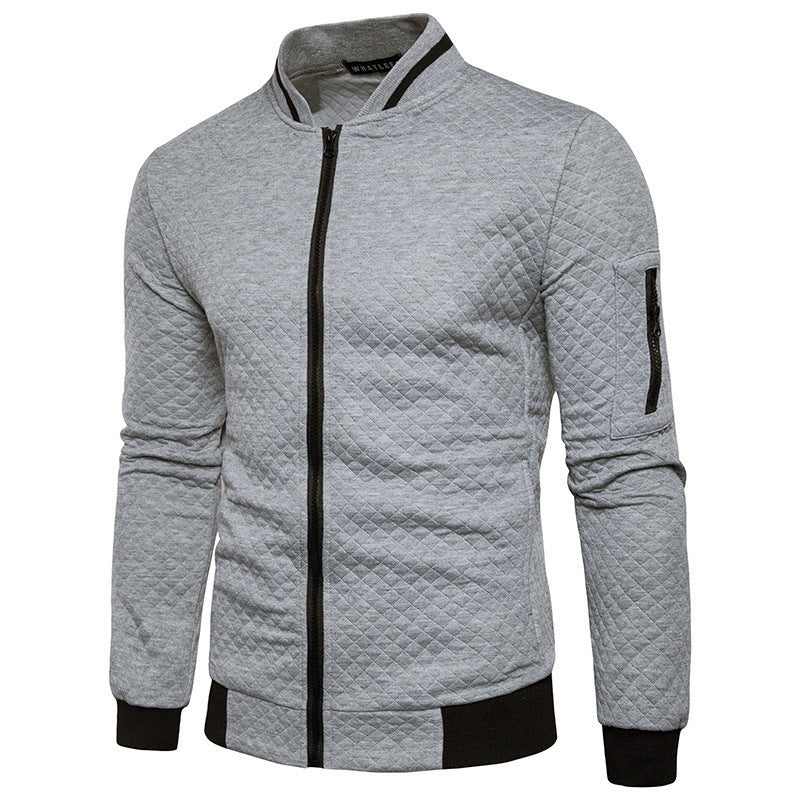 Mason - Men's Cozy Plaid Jacket Sweater
