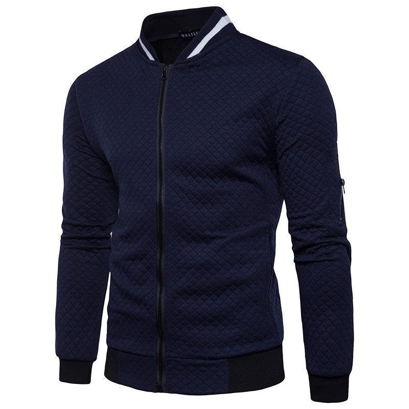 Mason - Men's Cozy Plaid Jacket Sweater