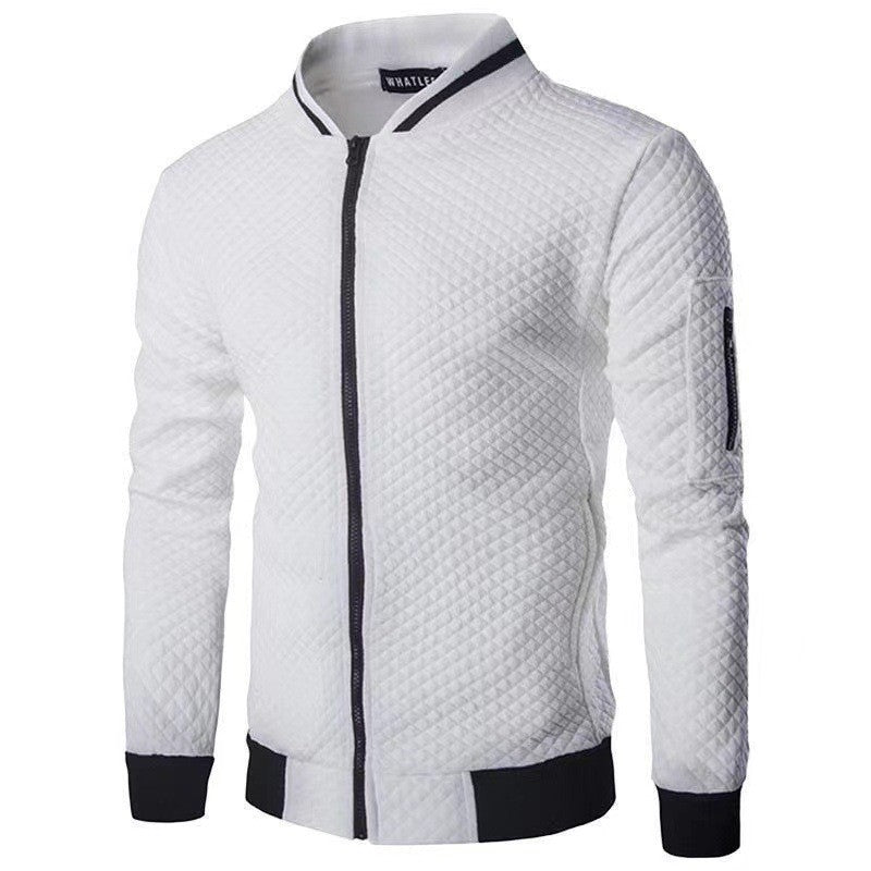 Mason - Men's Cozy Plaid Jacket Sweater