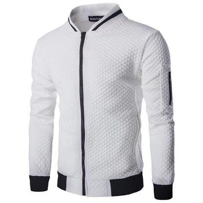 Mason - Men's Cozy Plaid Jacket Sweater