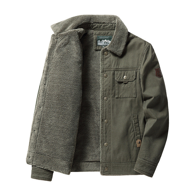 Mason Men's Insulated Parka Coat Thick Warm Winter Jacket