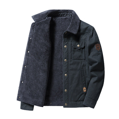 Mason Men's Insulated Parka Coat Thick Warm Winter Jacket