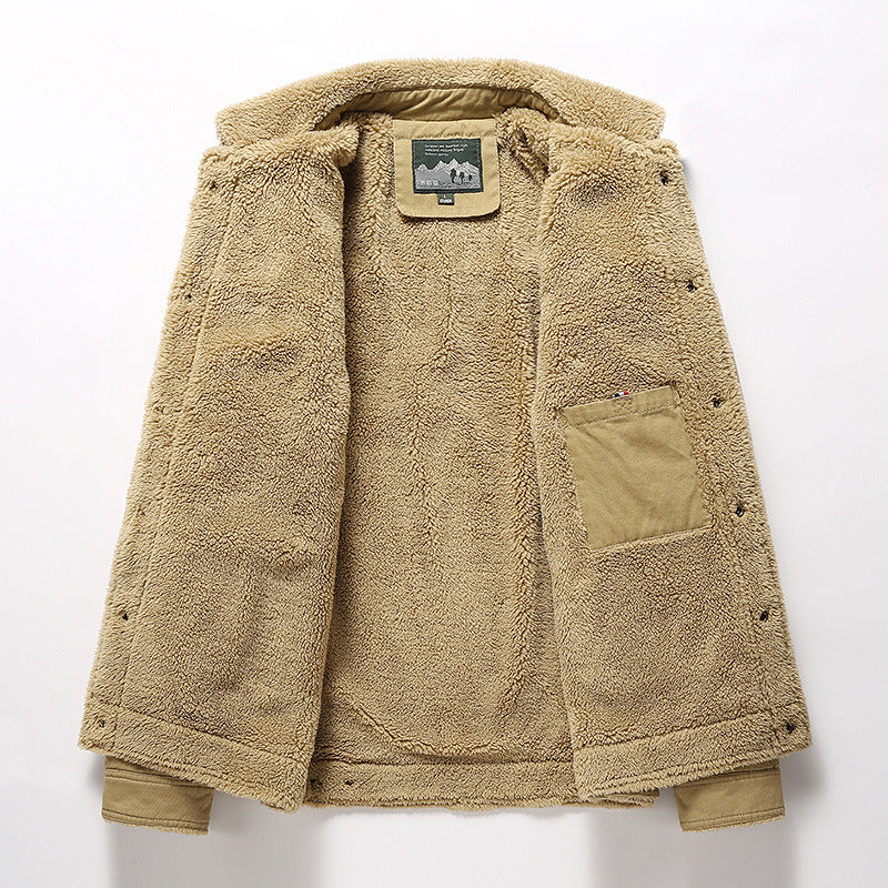 Mason Men's Insulated Parka Coat Thick Warm Winter Jacket - Pexav