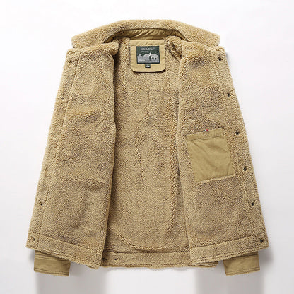 Mason Men's Insulated Parka Coat Thick Warm Winter Jacket - Pexav