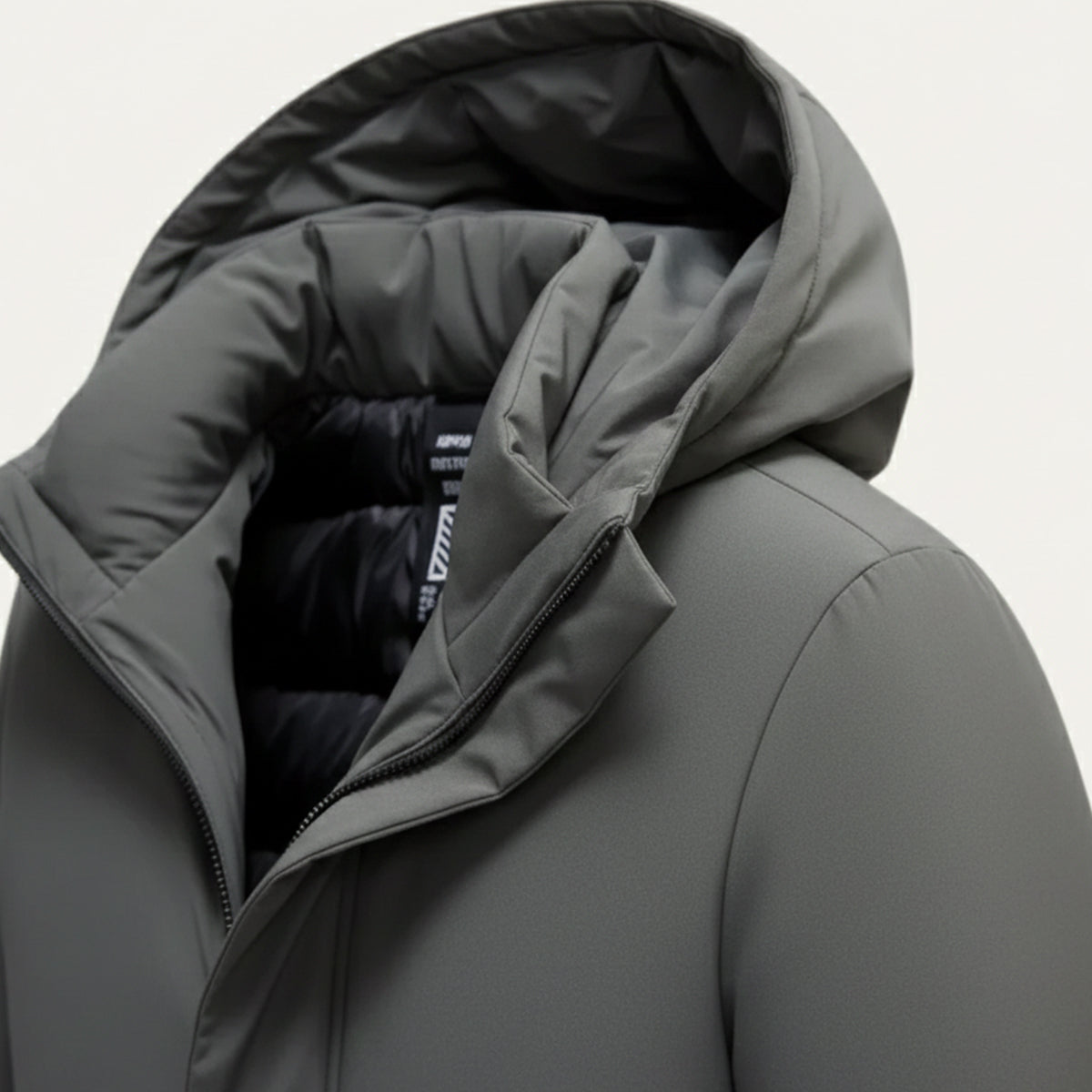 Warm Waterproof Men's Winter Parka Coat with Hood