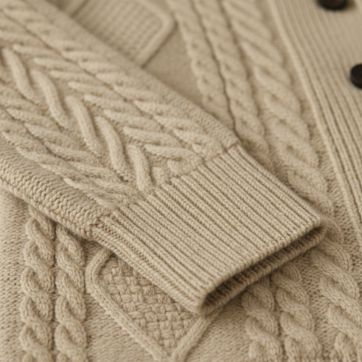 Luxury Pure Cashmere Men's Sweater