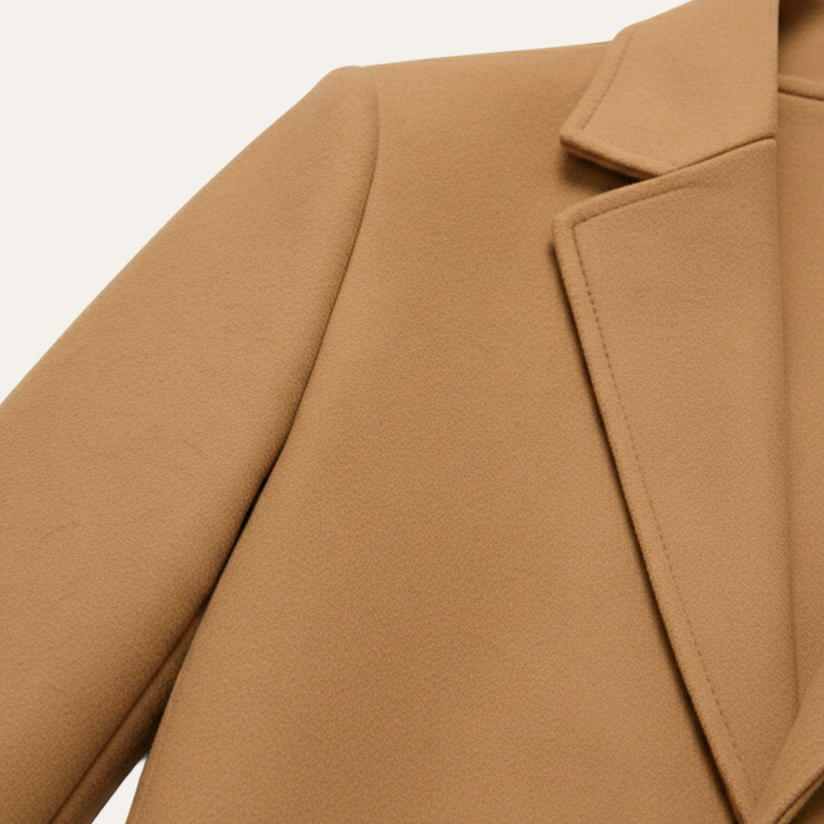 Warm Mens Traditional Wool Pea Coat