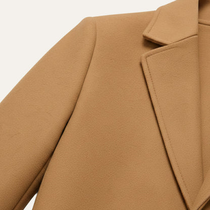 Warm Mens Traditional Wool Pea Coat