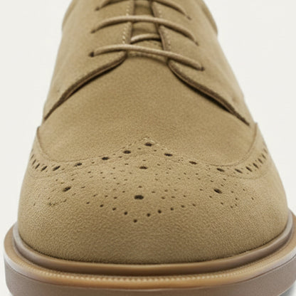 Luxury Suede Mens Dress Shoes - Elegant Casual Footwear