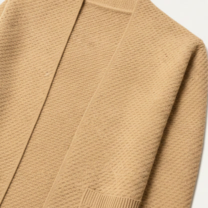Cozy Men's Open Front Cardigan Sweater