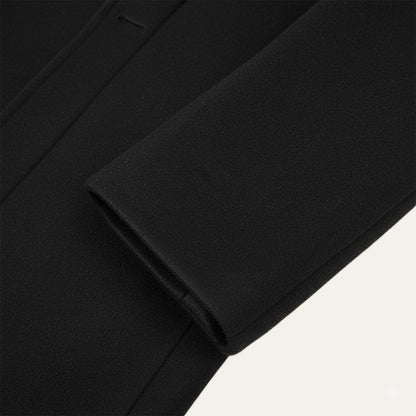 Classic Men's Long Wool Winter Coat