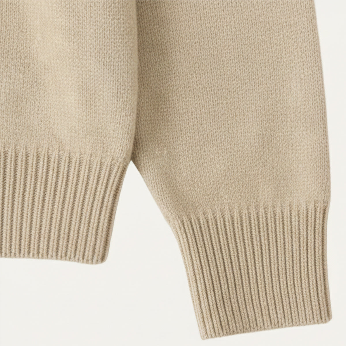 Luxury Men's Soft Knit Cashmere Polo Sweater