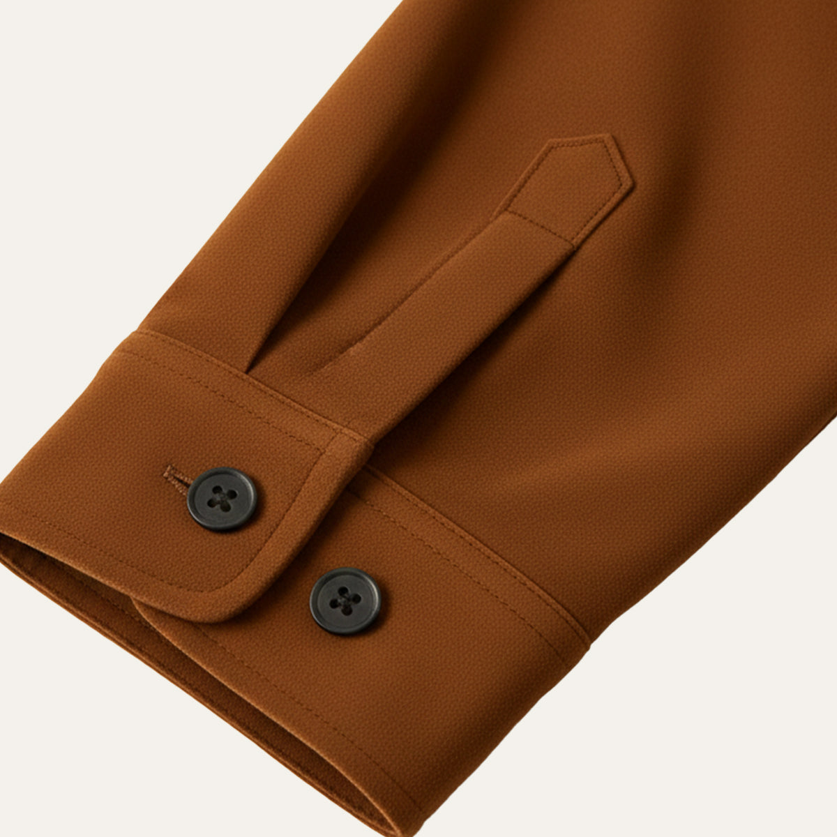 Slim Fit Suede Leather Jacket for Men with Pockets