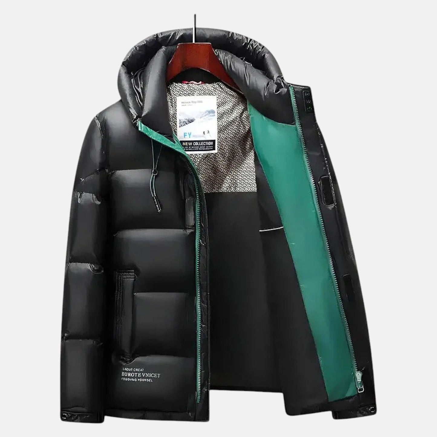 Warm Waterproof Hooded Puffer Coat