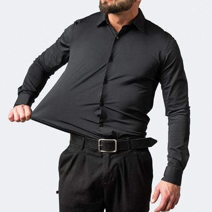 Stretchy Casual Mens Shirt