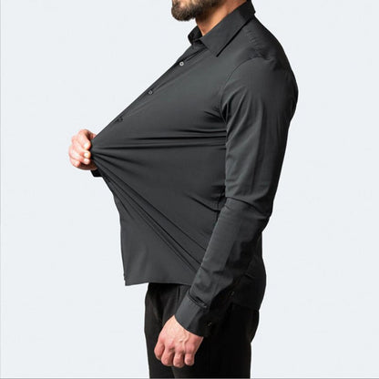 Stretchy Casual Mens Shirt