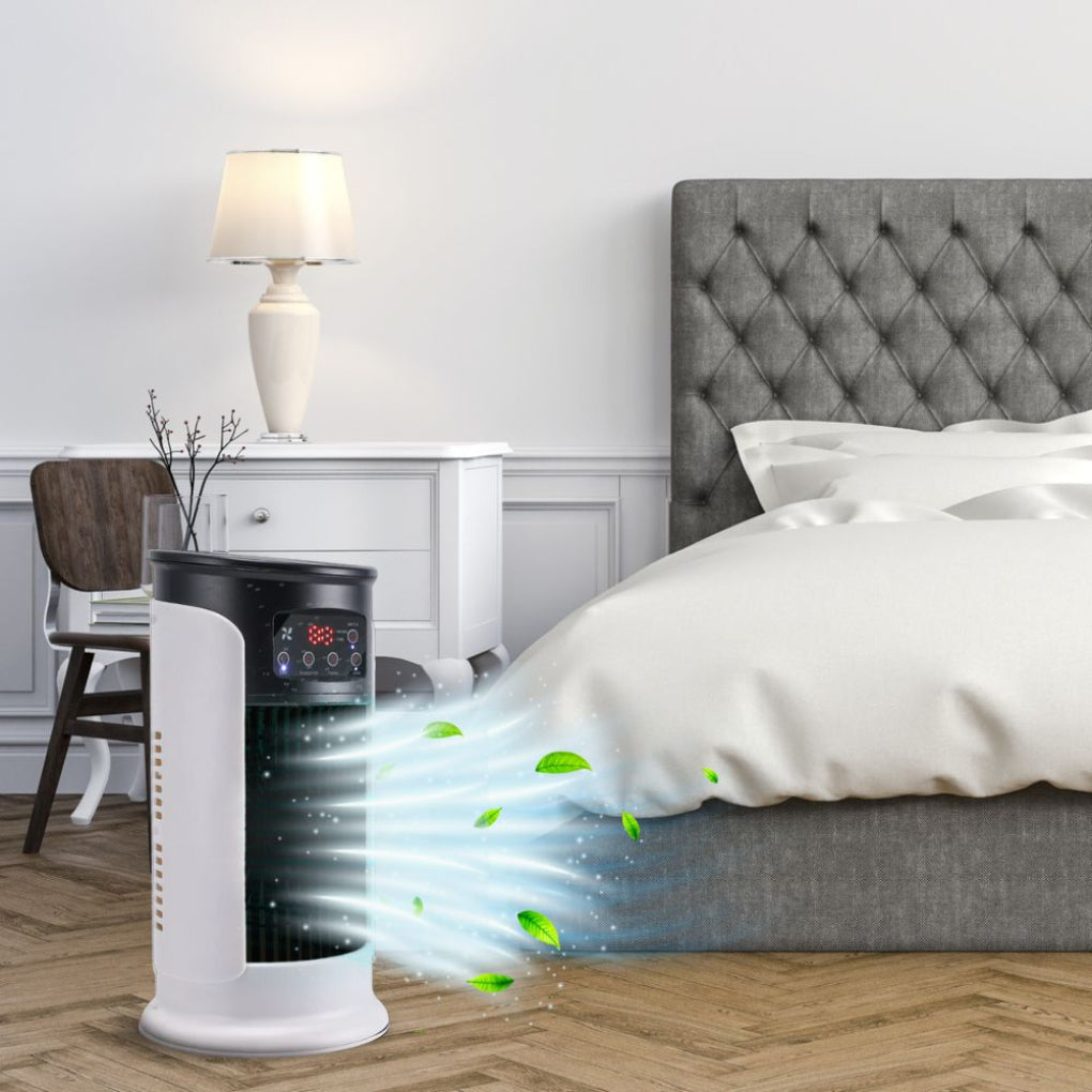 Compact Quiet Desk Fan Cooler