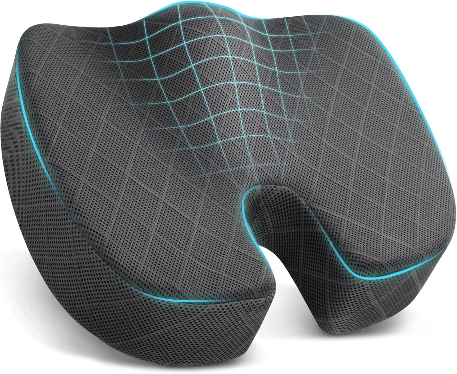 Comfortable Gel Seat Cushion for Home and Office Chairs - Pexav
