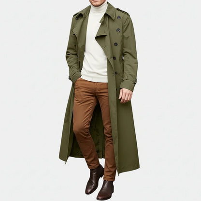 Classic Fit Overcoat for Men - Olytrend