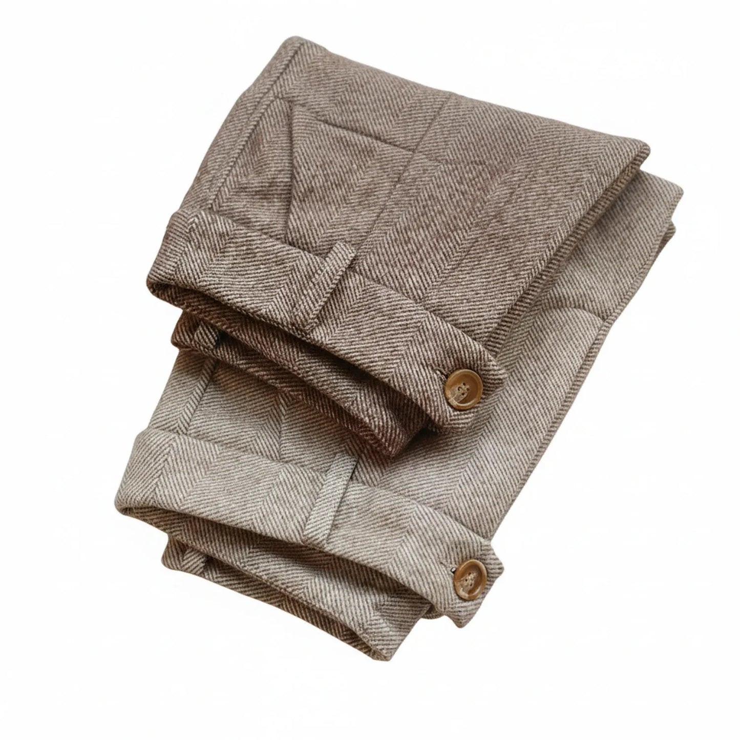 Classic Fit Flat Front Men's Pants